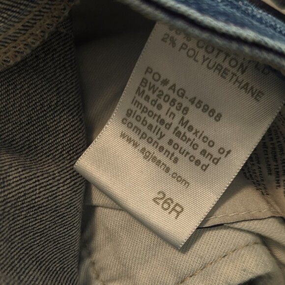 AG Adriano Goldschmied The Harper Essential Straight Jean Size 26 - Picture 5 of 7